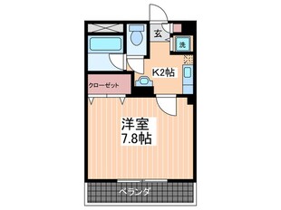 フラッツＡの物件間取画像